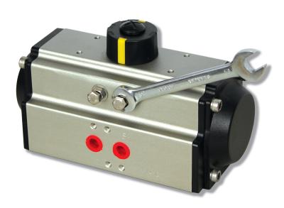 China butterfly valvex and ball valves pneumatic actuators AT  type quarter turn actuator for sale