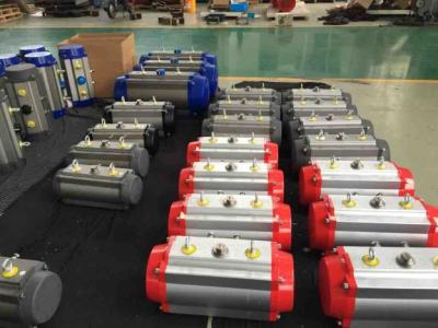 China 90 degree pneumatic valve actuator  (AT series) 0~90 Degree Double Acting Pneumatic Actuator for sale