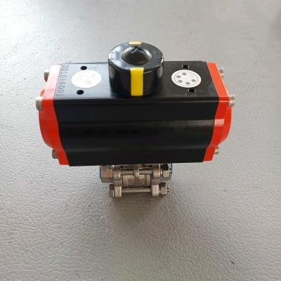 China single acting pneumatic valve pneumatic actuator spring return for actuator for sale