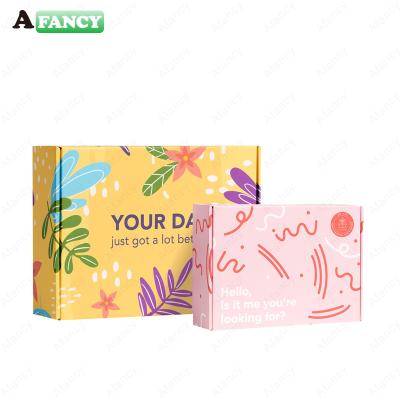 China Recycled Materials Precise Cut Small Empty Gift Cardboard Packaging Boxes Multi Material Folding Paper Storage Box for sale