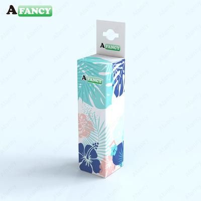 China Logo Small Premium Gift Packaging Custom Handmade Boxes Rigid Folding Retail Tab Box Packaging Wallpapering for sale