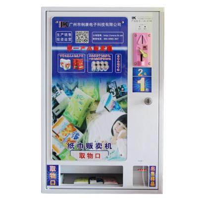 China LK-A1401 Cheap tissue vending machine for toliet,China manufacturer for sale