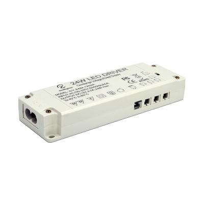 China PE (Casing) Wholesale High Quality Waterproof 24w Rainproof Led Power Supply Switch for sale