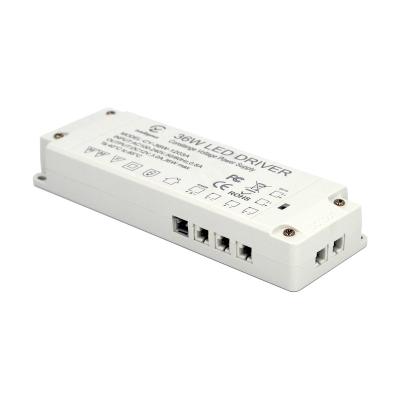 China 36W Cabinet Light Power Supply 12v 3a Constant Voltage Switching Power Supply with Light Control CY-36W-1203A for sale