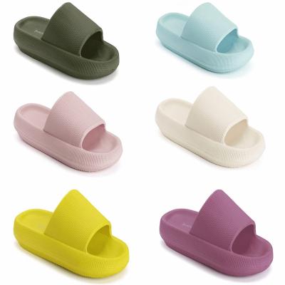 China Fashion Trend Household Indoor Soft-soled Bathroom Super Thick Soles Slippers for sale