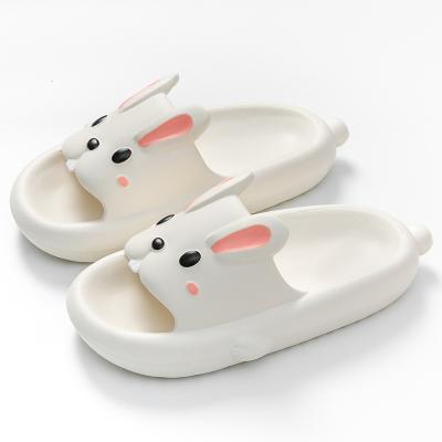 China Cute Fashion Trend Hot Sale Rabbit Style Women's And Children's Slides Slipper Eva Soft Sole Slides Comfortable Slipper For Women for sale