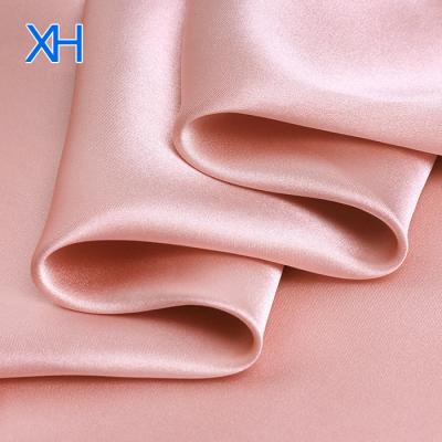 China Sustainable Hot Sale Heavyweight Pajamas Silk Charmeuse Satin With Low Price By Xinhe Textiles for sale