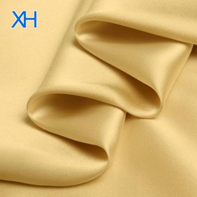 China Viable hot fashion satin excelsior Charmeuse silk fabric with low price by Xinhe Textiles for sale