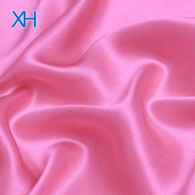 China Viable Hot Sale Wholesale Charmeuse Silk Fabric For Satin Shorts With Great Price By Xinhe Textiles for sale