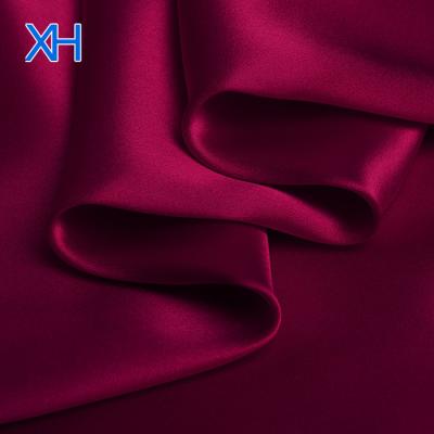 China Sustainable Hot Selling Mulberry Plain Italian Silk Fabric With Low Price By Xinhe Textiles for sale