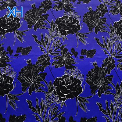 China 2019 New Digital Print Simply Silk Wholesale 100% Silk Charmeuse Fabric Floral Design With Great Price By Xinhe Textiles for sale