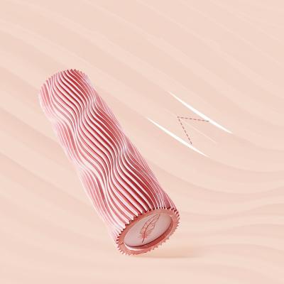 China New Design EVA HUAYI Wavy Foam Shaft Stovepipe Massage Roller Muscle Relaxation Yoga Shaft Foam Roller for sale