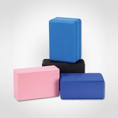 China Yoga Club Workout Exercise Fitness Tool Stretching Body Shaping Gym Blocks Foam Brick EVA Yoga Block for sale