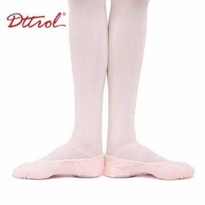 China Professional Dancer Shoes Dttrol Wholesale High Quality Canvas Ballet Shoes Split Sole For Women Soft Slippers New Design Training Dance Shoes for sale