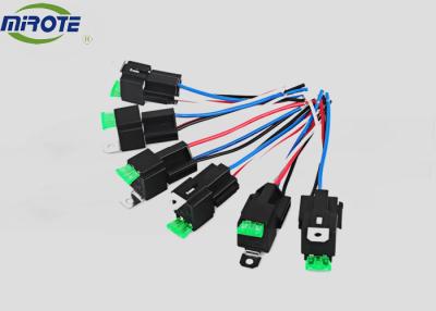 China Heavy Duty 40 Amp Relay 4 Pin With Fuse And Socket Harness ,  30a Relay 12v auto relay for sale