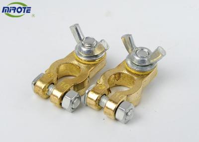 China High Precision Car Battery Terminal Clamp Replacement Brass Connector for sale