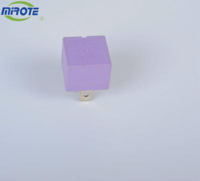 China Purple cover 80 amp car relay, 24 volt relay 4 pin metal plate high power relayhigh power dc solid state relay for sale