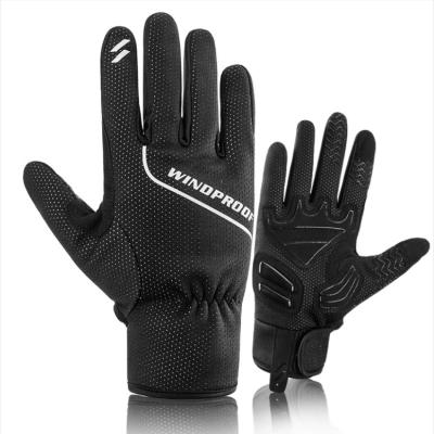 China Summer Men Women Full Finger Glove Bicycle Cycling Accessories Breathable Non-slip Anti-slip Elasticity Glove for sale