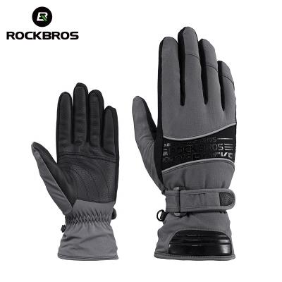 China OEM S132 Reflective Heat CBR Custom Winter Outdoor Sports Motorcycle Snowboard Skiing Windproof Gloves for sale