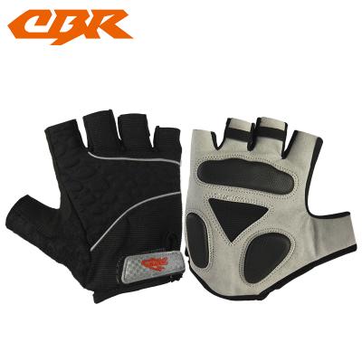 China Durable CBR China Factory Bike Bicycle Half Finger Cycling Racing Gym Gloves for sale