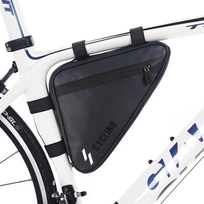 China Hot Sale CBR-B003 Durable 2019 Triangle Frame Bicycle Nylon Waterproof Bag Zipper Outdoor Recycling Bag for sale