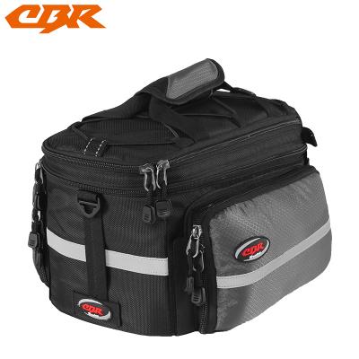 China Hot Sale High Quality Durable CBR Bike Bicycle Pannier Bag With A Rain Waterproof Cover Bag Saddle Rear Bag for sale