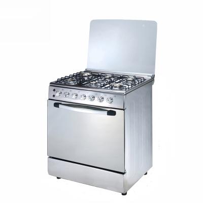 China Traditional Kitchen Appliances Stainless Steel 6 Burner Gas Cooker Range Cooking Stove With Gas Oven And Free Standing Stove With Oven for sale