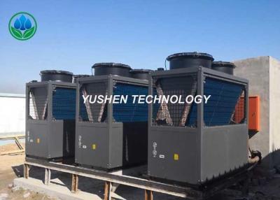 China Outdoor Central Air Conditioner Heat Pump Shell And Tube Water Heat Exchanger for sale