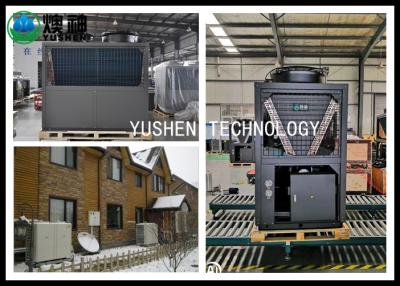 China Low Noise Cold Climate Air To Water Heat Pump , Air In Central Heating Pump 70A for sale