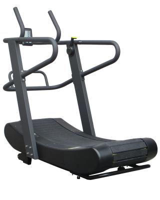 China New Use Commercial Gym Equipment Curved Treadmill Design for sale