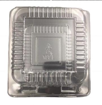 China J337 Disposable Disposable Square Hamburger/Sandwich/Food Quick Plastic Boxes for sale