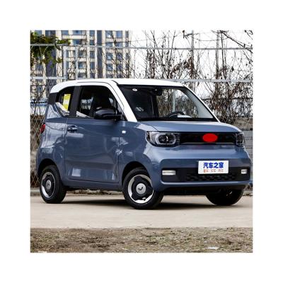 China multifunctional fabric hongguang mini ev used price electric car with new energy solar vehicles for sale