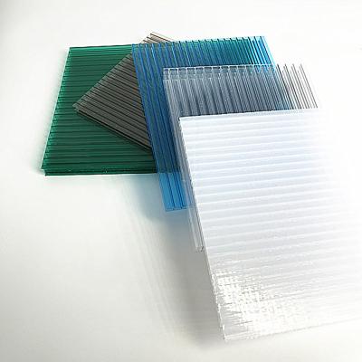 China 6 Mm -35 BD Polycarbonate Sheet Green House Plastic Cavity PC Sheet JIAPIN Foshan for sale