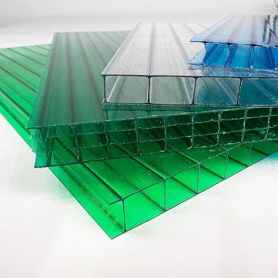 China JIAPIN 5mm thickness twin wall roof polycarbonate eco-friendly PC sheet for sound insulation for sale