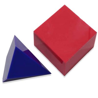 China JIAPIN Vacuum Forming PET Material Solid Mathematics Colorful Geometric Figures And Shapes C00152 for sale