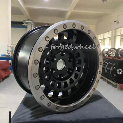 China 6061 T6 aluminum Pengzhen forged beadlock wheel 10x16 et-44 6x139.7 17 inch aluminum wheel for sale for sale