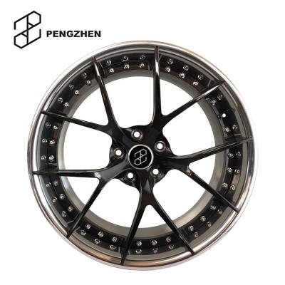 China Pengzhen ALLOY aftermarket wheel manufacturers high quality alloy rim forged car wheel for sale for sale