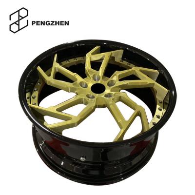 China Passenger Car Wheel Pengzhen Passenger Car Wheel 18-22inch 5x130 Racing Spoke Brushed Alloy Wheel Rims For Benz G30 G63 for sale