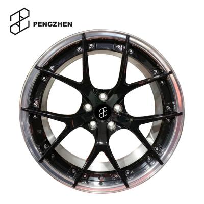 China Aluminum 6061 pengzhen custom passenger car rims 5 hooks 22 inch rims for Ford for sale