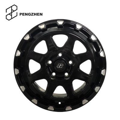 China 6061 aluminum custom wheelsl matte black 4 wheel from Pengzhen off road improve driving experience 16 17 18 beadlock wheels for sports car for sale