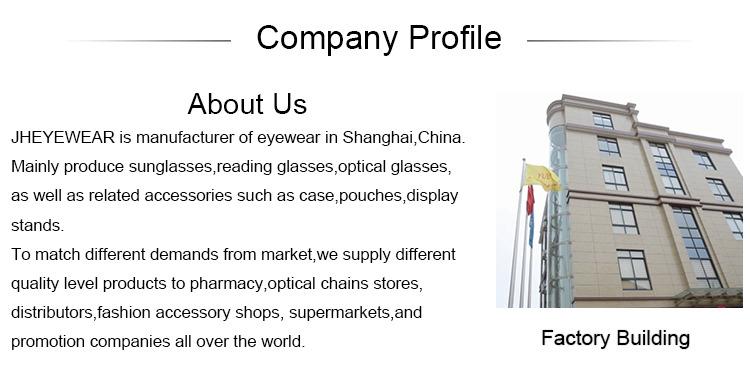 Verified China supplier - Shanghai Jheyewear Co., Ltd.