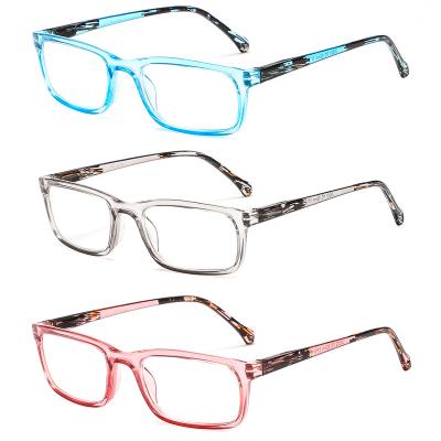 China 15 Years Experience Clear Colorfu Glass Women Presbyopic Men Magnifying Reading Glasses 10x for sale