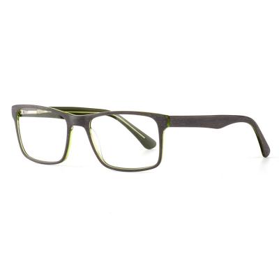 China Simple Square Optical Frames 2022 Responsive Eyeglasses Acetate JH Retro Soft Safe High End Design for sale