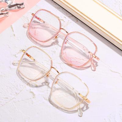 China 2021 New Arrival Blue Women Anti Ray Eyeglasses Blue Light Filter Glass Computer Gaming Glasses Women Blue Blocking Glasses for sale