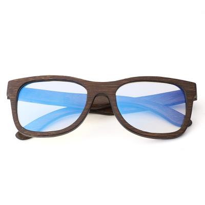 China Bule Light Blocking Frame Glasses 2020 New Fashion Customize Computer Wood Gaming Logo Frame Anti-Radiation Blue Light Blocking Glasses Bamboo Glasses 2020 for sale