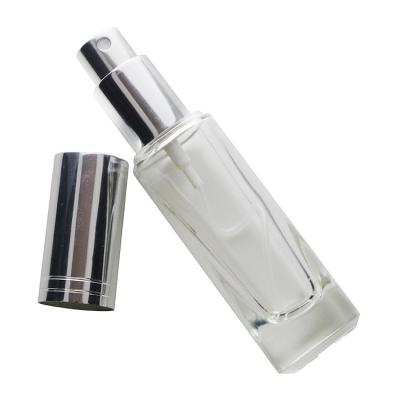 China Personal Care Frasco De Vidrio De Parfum Cuadrado 30ML Luxury Perfume Bottle for sale