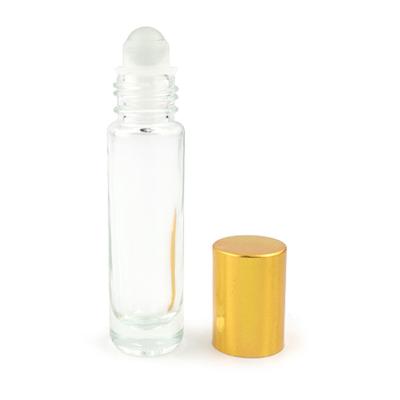 China Personal Care 5ml Perfume Essential Oils Refillable Cosmetic Bottle Bola De Rodillo En Botella De Vidrio for sale