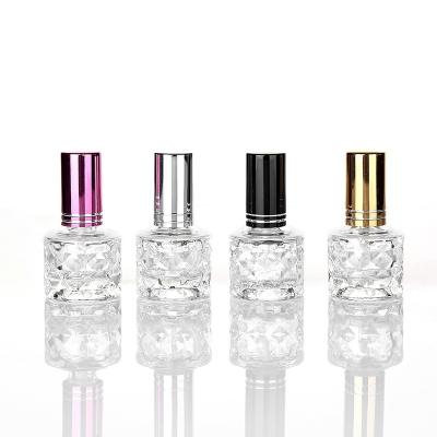 China Personal Care 15ml Empty Custom Nail Polish Glass Bottles With Brush for sale