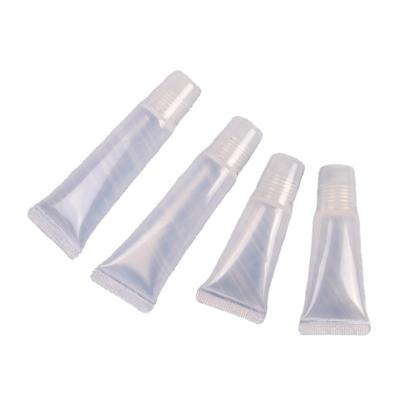 China Lip Gloss Filling Custom Plastic Lip Gloss Tube Packaging Logo Printing Empty 10ml 15ml 20ml for sale