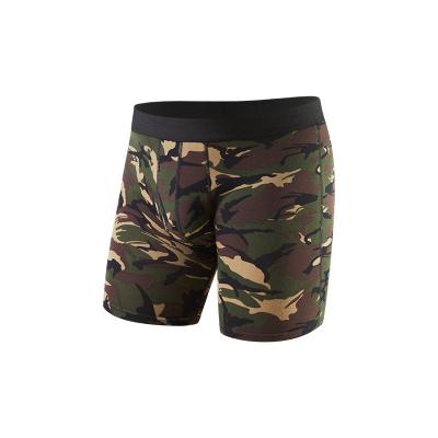 China 2021 Antibacterial Men's Black Camouflage Underwear Men's Black Boxing Underwear for sale